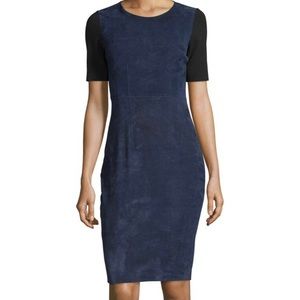 Elie Tahari Emily Colorblock Combo Sheath Dress 2